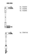 600/438 Sada kabelů pro zapalování BREMI