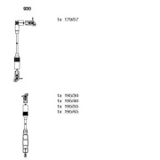 930 BREMI sada zapaľovacích káblov 930 BREMI