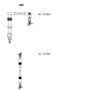 960 BREMI sada zapaľovacích káblov 960 BREMI
