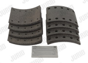 1903224040 Sada brzdového obloženi, bubnová brzda JURID