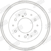 329271J Brzdový buben JURID