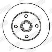 561274J JURID brzdový kotúč 561274J JURID