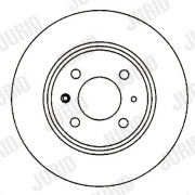 561418J Brzdový kotouč JURID