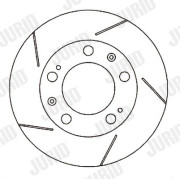 561832J Brzdový kotouč JURID