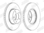 562618JC-1 JURID brzdový kotúč 562618JC-1 JURID