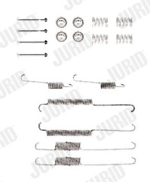 771082J Sada příslušenství, brzdové čelisti JURID