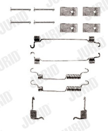 771260J Sada příslušenství, brzdové čelisti JURID