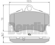 510802 BENDIX sada brzdových platničiek kotúčovej brzdy 510802 BENDIX