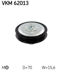 VKM 62013 Napínací kladka, žebrovaný klínový řemen SKF