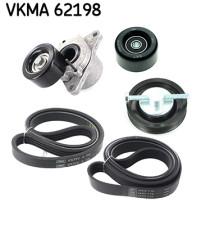 VKMA 62198 Sada žebrovaných klínových řemenů SKF