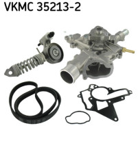 VKMC 35213-2 Vodní pumpa + klínový žebrový řemen SKF