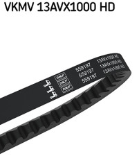 VKMV 13AVX1000 HD Klínový řemen SKF