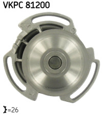 VKPC 81200 Vodní čerpadlo, chlazení motoru SKF