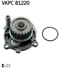 VKPC 81220 Vodní čerpadlo, chlazení motoru elektrický SKF