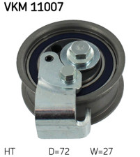 VKM 11007 Napínací kladka, ozubený řemen SKF