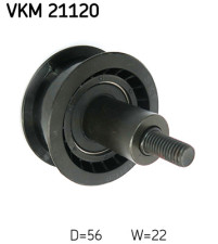 VKM 21120 SKF obehová/vodiaca kladka ozubeného remeňa VKM 21120 SKF
