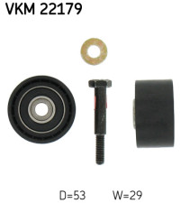 VKM 22179 SKF obehová/vodiaca kladka ozubeného remeňa VKM 22179 SKF