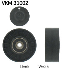 VKM 31002 Vratná/vodicí kladka, klínový žebrový řemen SKF