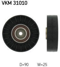 VKM 31010 Vratná/vodicí kladka, klínový žebrový řemen SKF