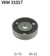 VKM 31017 Vratná/vodicí kladka, klínový žebrový řemen SKF