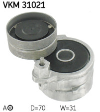 VKM 31021 Napínací kladka, žebrovaný klínový řemen SKF