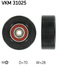 VKM 31025 Napínací kladka, žebrovaný klínový řemen SKF