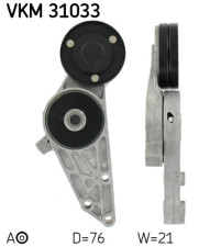 VKM 31033 Napínací kladka, žebrovaný klínový řemen SKF