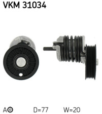 VKM 31034 Napínací kladka, žebrovaný klínový řemen SKF