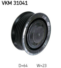 VKM 31041 Vratná/vodicí kladka, klínový žebrový řemen SKF