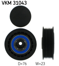 VKM 31043 Napínací kladka, žebrovaný klínový řemen SKF