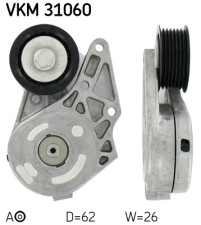 VKM 31060 Napínací kladka, žebrovaný klínový řemen SKF