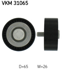 VKM 31065 Vratná/vodicí kladka, klínový žebrový řemen SKF