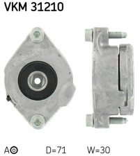 VKM 31210 Napínací kladka, žebrovaný klínový řemen SKF