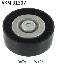 VKM 31307 Vratná/vodicí kladka, klínový žebrový řemen SKF