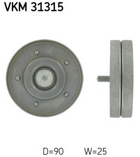 VKM 31315 SKF vratná/vodiaca kladka rebrovaného klinového remeňa VKM 31315 SKF