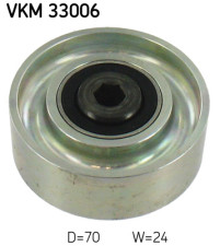 VKM 33006 Vratná/vodicí kladka, klínový žebrový řemen SKF
