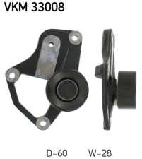 VKM 33008 Vratná/vodicí kladka, klínový žebrový řemen SKF