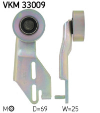 VKM 33009 Napínací kladka, žebrovaný klínový řemen SKF