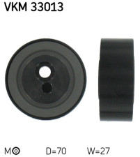 VKM 33013 Napínací kladka, žebrovaný klínový řemen SKF