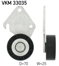 VKM 33035 SKF vratná/vodiaca kladka rebrovaného klinového remeňa VKM 33035 SKF