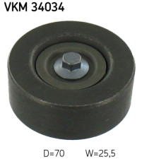 VKM 34034 SKF vratná/vodiaca kladka rebrovaného klinového remeňa VKM 34034 SKF