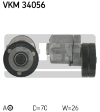 VKM 34056 SKF napínacia kladka rebrovaného klinového remeňa VKM 34056 SKF