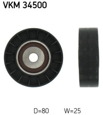 VKM 34500 Vratná/vodicí kladka, klínový žebrový řemen SKF