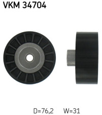 VKM 34704 Vratná/vodicí kladka, klínový žebrový řemen SKF