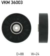VKM 36003 Vratná/vodicí kladka, klínový žebrový řemen SKF