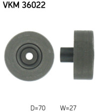 VKM 36022 Vratná/vodicí kladka, klínový žebrový řemen SKF