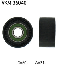 VKM 36040 Vratná/vodicí kladka, klínový žebrový řemen SKF