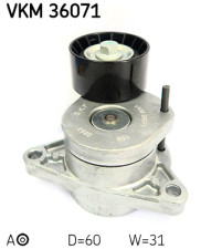 VKM 36071 SKF napínacia kladka rebrovaného klinového remeňa VKM 36071 SKF