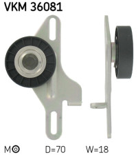 VKM 36081 Napínací kladka, žebrovaný klínový řemen SKF