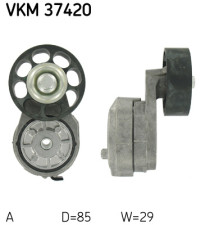 VKM 37420 Napínací kladka, žebrovaný klínový řemen SKF
